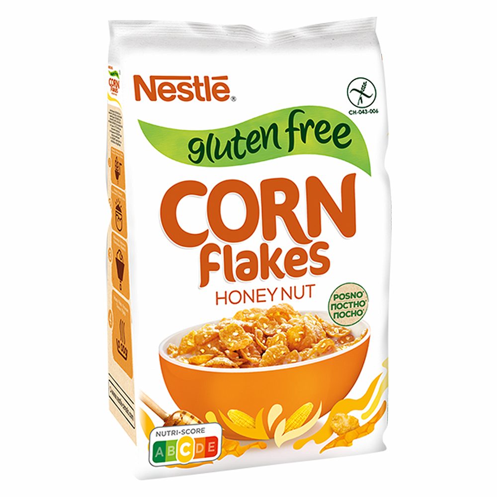 koruzni kosmiči corn flakes honey nut gluten free