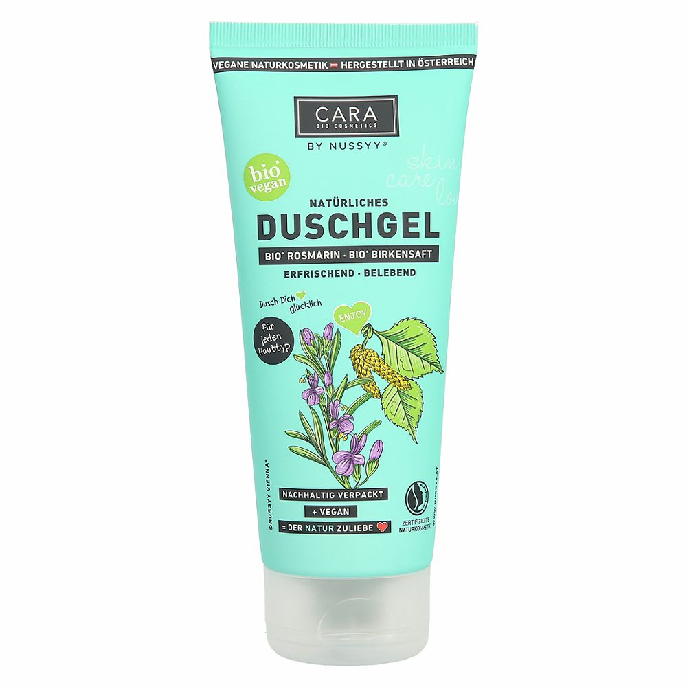 gel za prhanje z vonjem rožmarina, cara by nussyy, 200ml