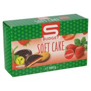 Slika produkta PECIVO Z JAGODNIM POLNILOM SOFT CAKES, S-BUDGET, 300G
