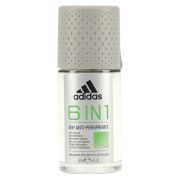Slika produkta DEO ROLL ON MOŠKI, 6 IN 1, ADIDAS, 50ML