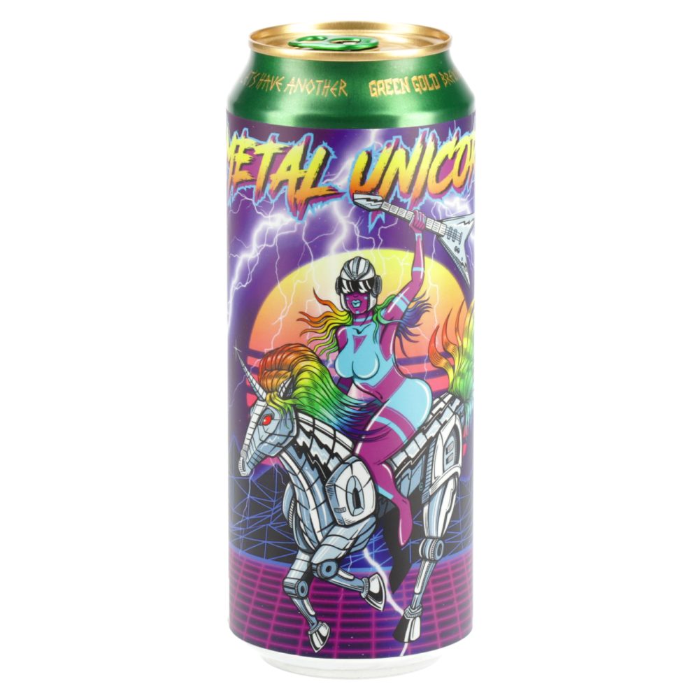 PIVO METAL UNICORN BLACK NEIPA, GREEN GOLD, 0,5L SPAR Online