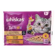 Slika produkta MOKRA HRANA ZA MAČKE ZELENJAVA, JAGNJETINA IN PURAN, WHISKAS, 4X85G
