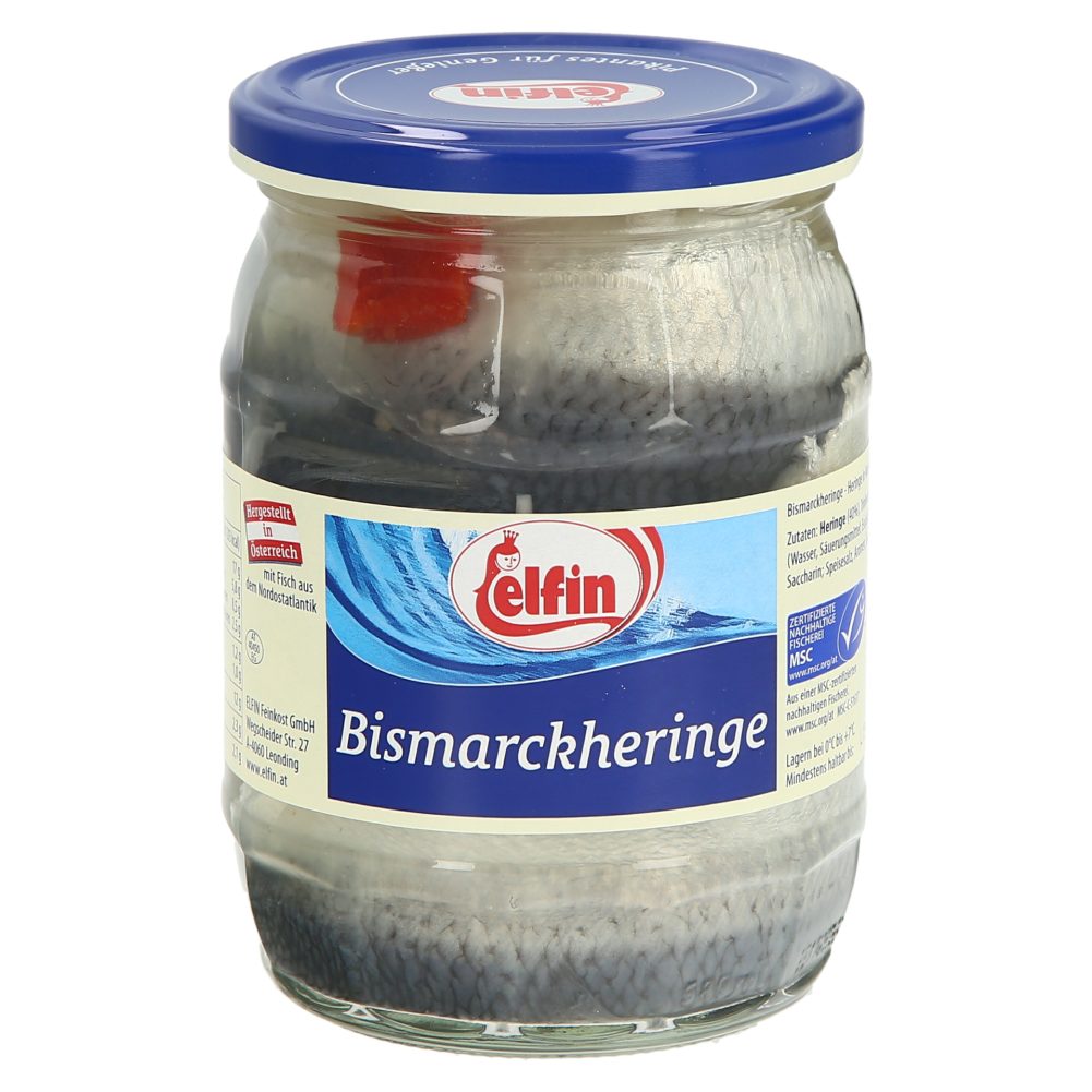 SLANIK BISMARCK V MARINADI, ELFIN, 510G