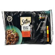 Slika produkta MOKRA HRANA ZA MAČKE MESNI IZBOR, V OMAKI, SHEBA POUCH, 4X85G
