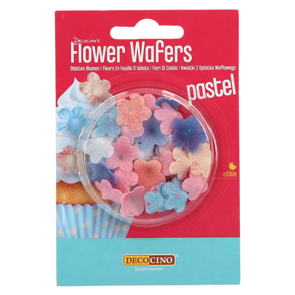 DEKOR JEDILNE CVETLICE IZ OBLATOV PASTEL, DECOCINO, 2G