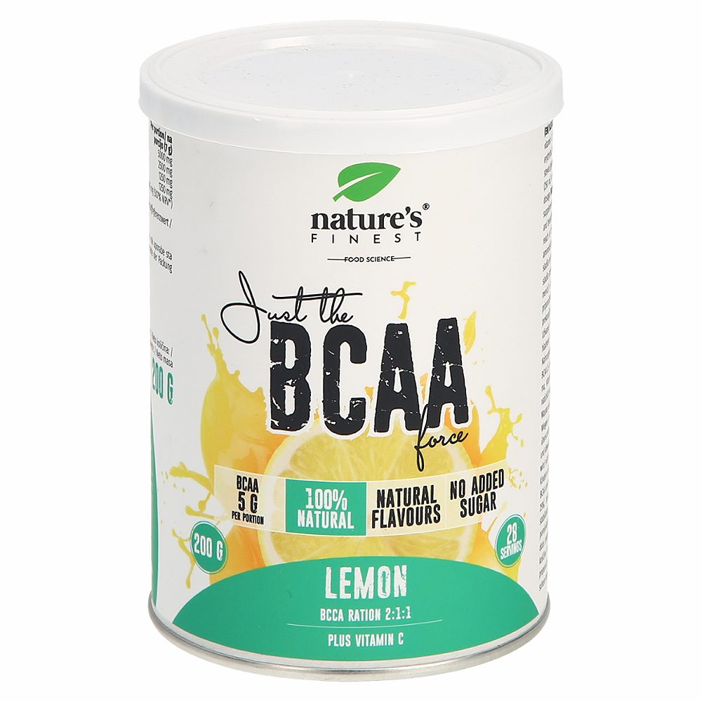 prehransko dopolnilo bcaa power drink, nature´s finest, 200g