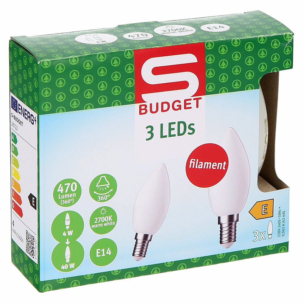 sijalka led e14 470 lm