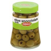 Slika produkta ZELENE OLIVE BREZ KOŠČIC V SLANCI, D´AMICO, 290G