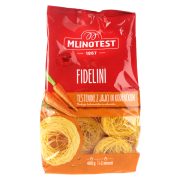 Slika produkta TESTENINE Z JAJCI IN KORENČKOM FIDELINI, MLINOTEST, 400G