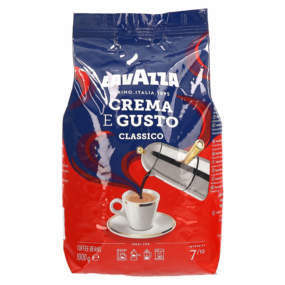 kava v zrnu crema e gusto