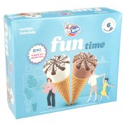 Slika produkta SLADOLED KORNETI FUN TIME, LEDO, 6X110ML