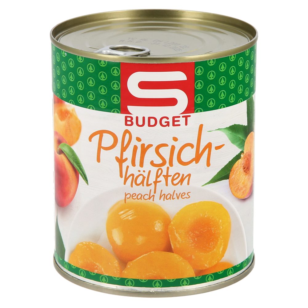 BRESKVE V KOMPOTU, POLOVICE, S-BUDGET, 820G