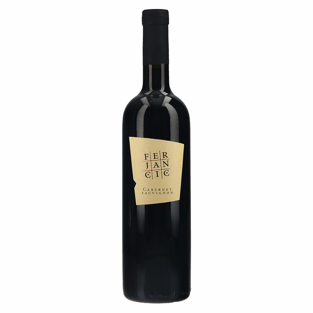 rdeče vino cabernet sauvignon, ferjančič, 0,75l