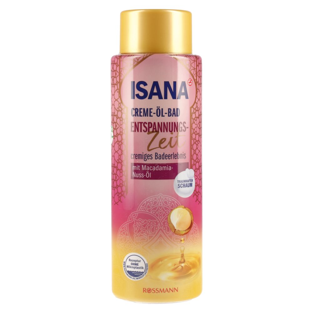 KREMNA KOPEL Z OLJEM MAKADAMIJE, ISANA, 500ML