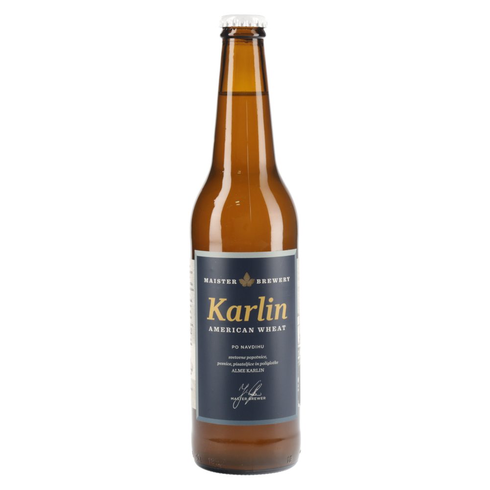 PŠENIČNO PIVO KARLIN, MAISTER BREWERY, 0,5L