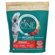 Slika produkta BRIKETI ZA MAČKE GOVEDINA STERILCAT, PURINA ONE, 450G