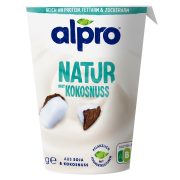 Slika produkta SOJINA ALTERNATIVA JOGURTU NATUR Z KOKOSOM, ALPRO, 400G