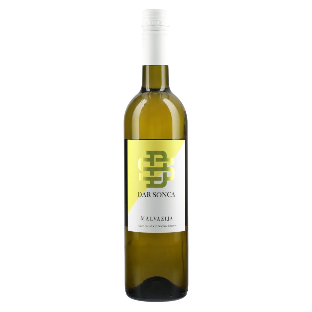 Malvazija, belo vino, Dar sonca, 0,75 l