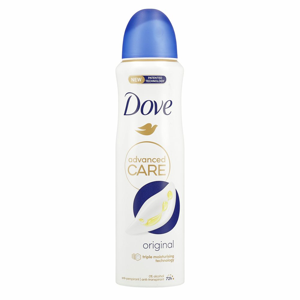 deodorant original sprej, dove, 150 ml