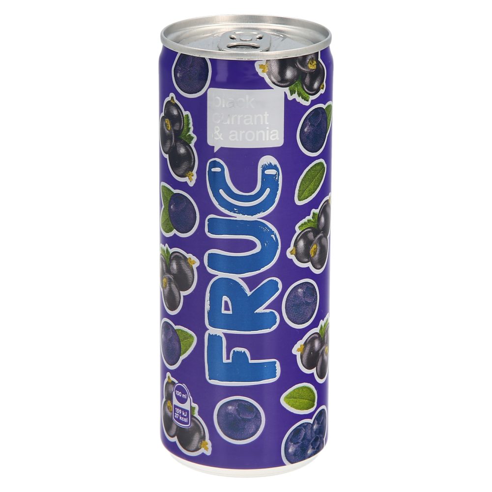 PIJAČA S SOKOM ČRNEGA RIBEZA IN ARONIJE FRUC, FRUCTAL, 0,25L