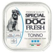 Slika produkta MOKRA HRANA ZA PSE S KOŠČKI TUNE, PAŠTETA, SPECIAL DOG FRESH, 150G