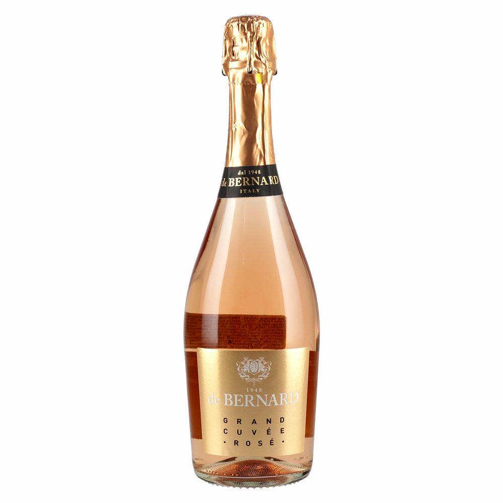 peneče vino grand cuvee rose prestige, de bernard, 0,75l