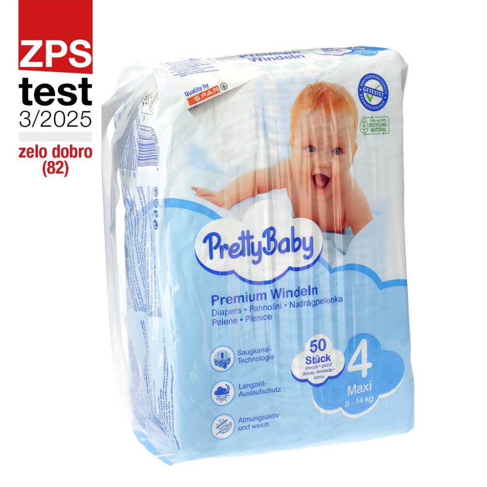 PLENICE MAXI ŠT.4 8-14 KG, PRETTY BABY, 50/1