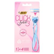 Slika produkta BRITVICA CLICK SOLEIL 3, BIC, ROČAJ + 4 NADOMESTNI NASTAVKI