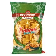 Slika produkta KORUZNI TORTILLA ČIPS SOLJEN TOTOPOS, MEXIFOODS, 500G