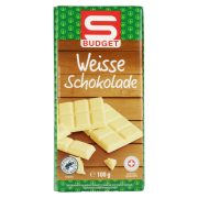 Slika produkta BELA ČOKOLADA, S-BUDGET, 100G