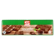 Slika produkta MLEČNA ČOKOLADA Z MLETIMI LEŠNIKI, S-BUDGET, 300G
