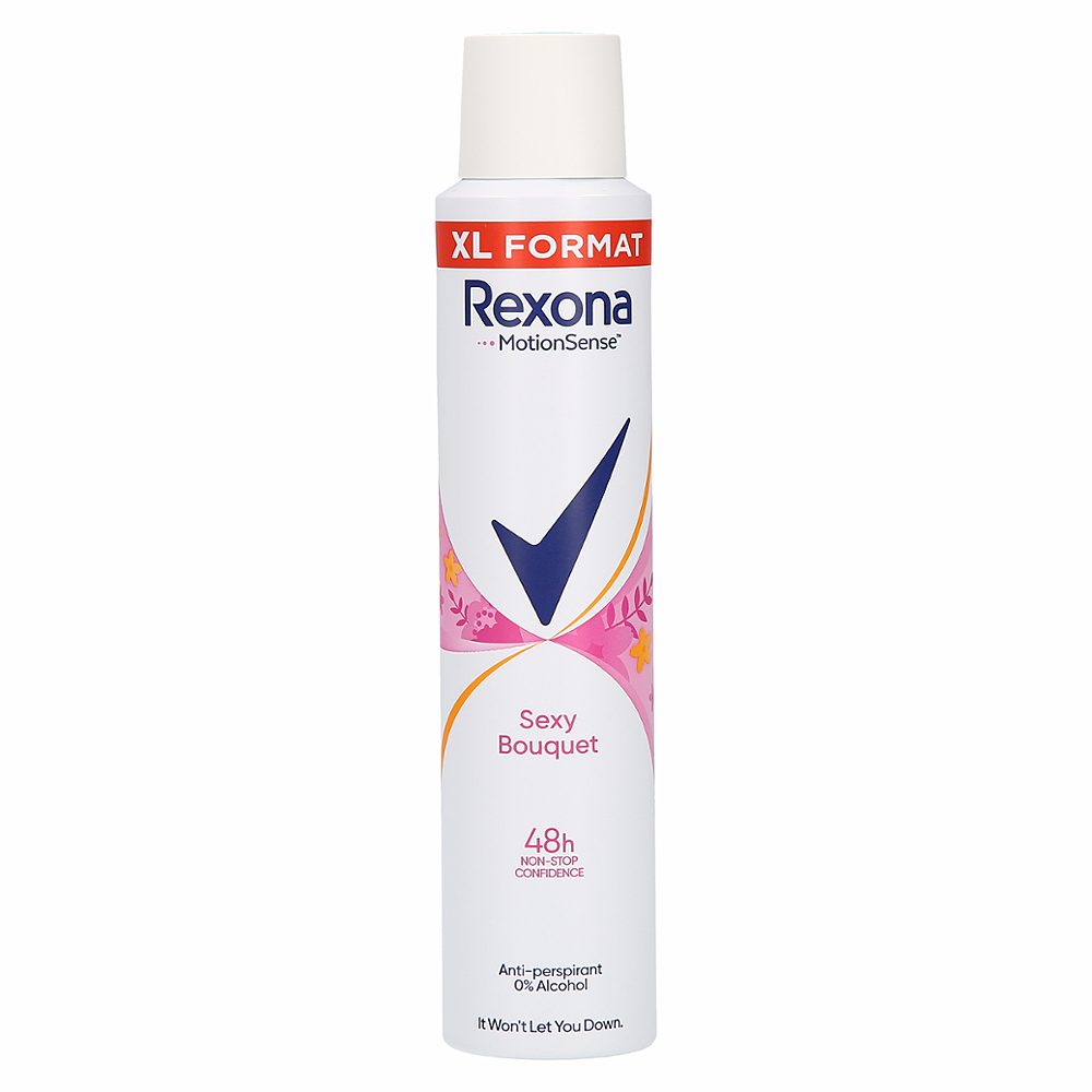 deo sprej sexy bouquet, rexona, 200ml