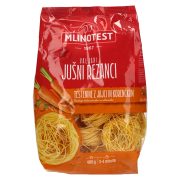 Slika produkta VALJANI JUŠNI REZANCI Z JAJCI IN KORENČKOM, MLINOTEST, 400G