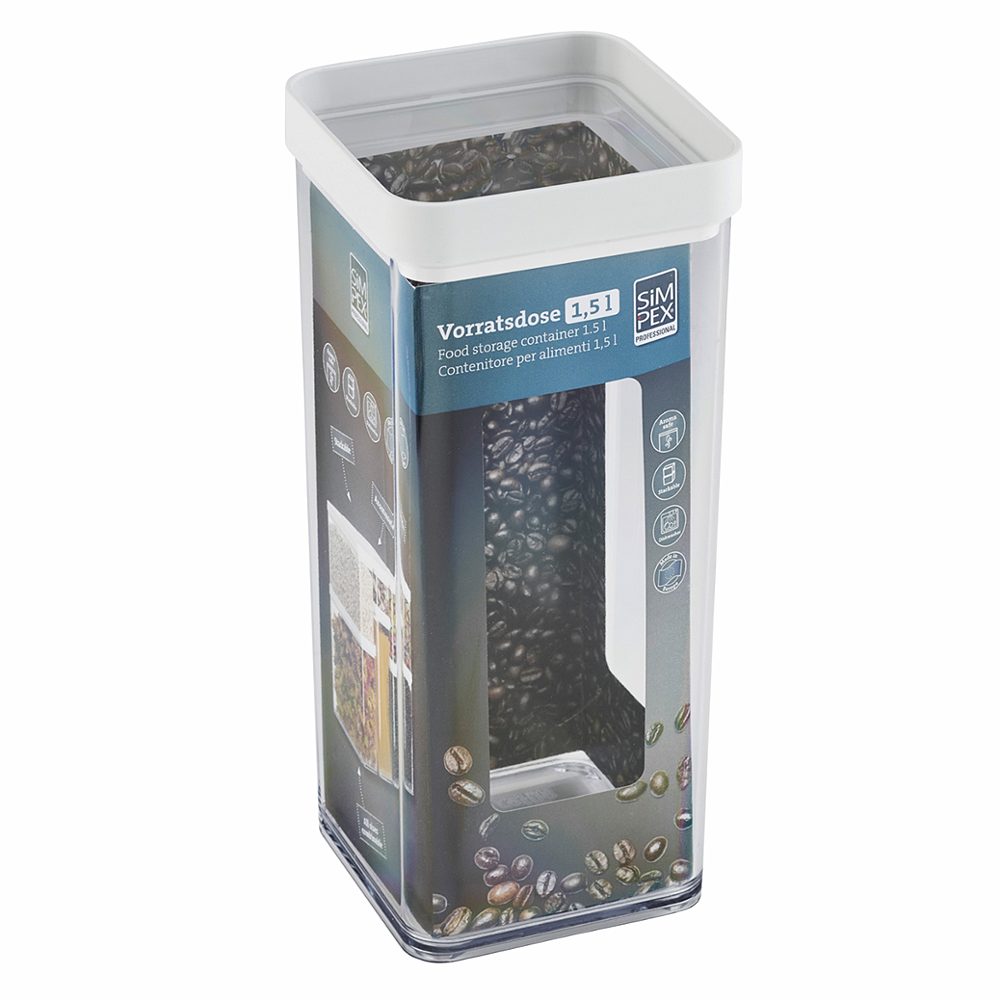 posoda za shranjevanje 1,5l, simpex professional
