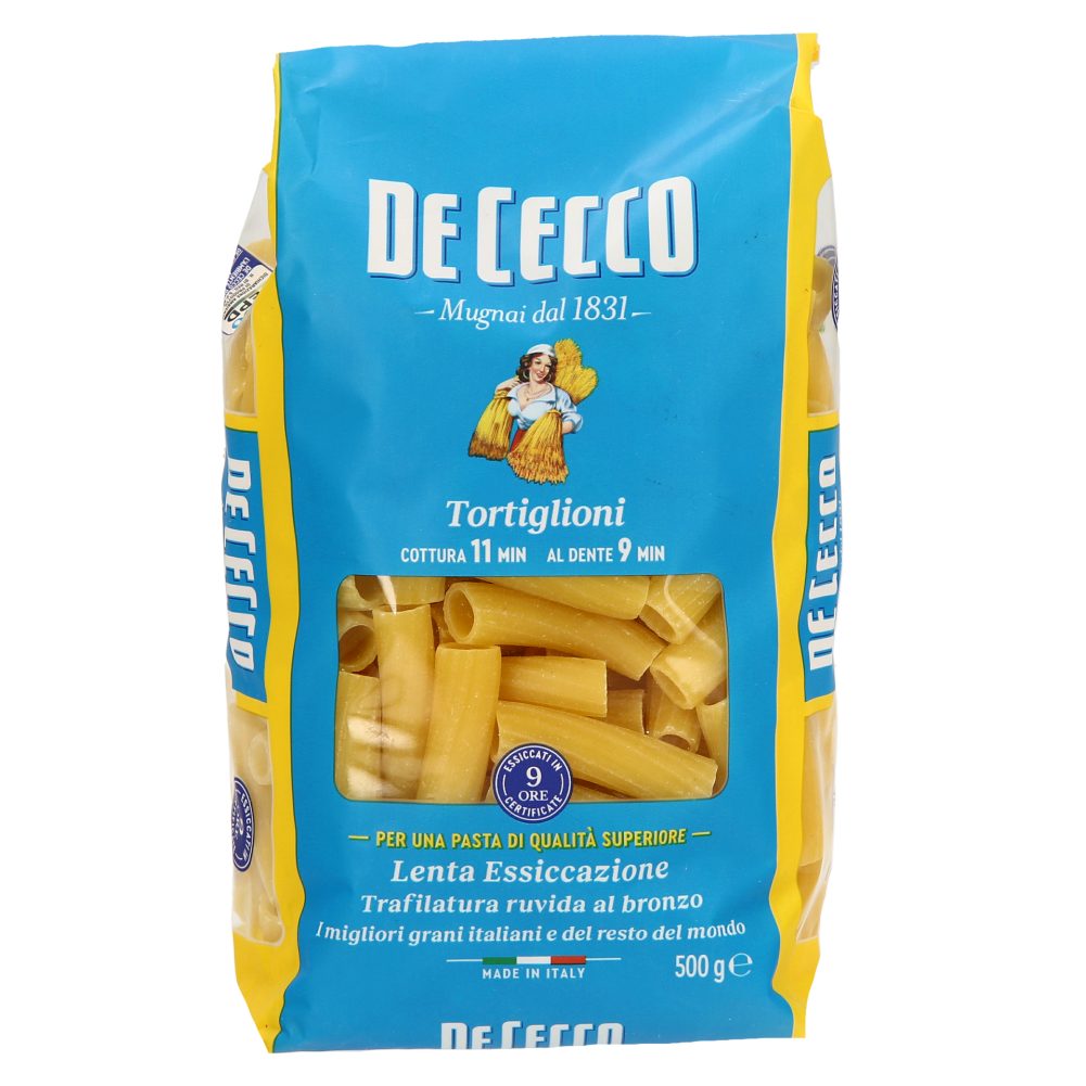 TESTENINE TULCI OZKI TORTIGLIONI 23, DE CECCO, 500G
