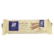 Slika produkta HRUSTLJAVE VAFELJ PALČKE Z BELO ČOKOLADO, LASTA, 25G