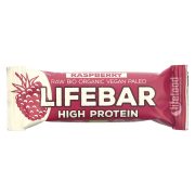 Slika produkta BIO PROTEINSKA PRESNA PLOŠČICA MALINA LIFEBAR, LIFEFOOD, 47G