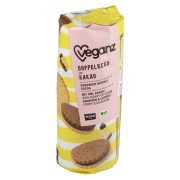 Slika produkta BIO DVOJNI KEKSI S KAKAVOVIM POLNILOM, VEGANZ, 330G