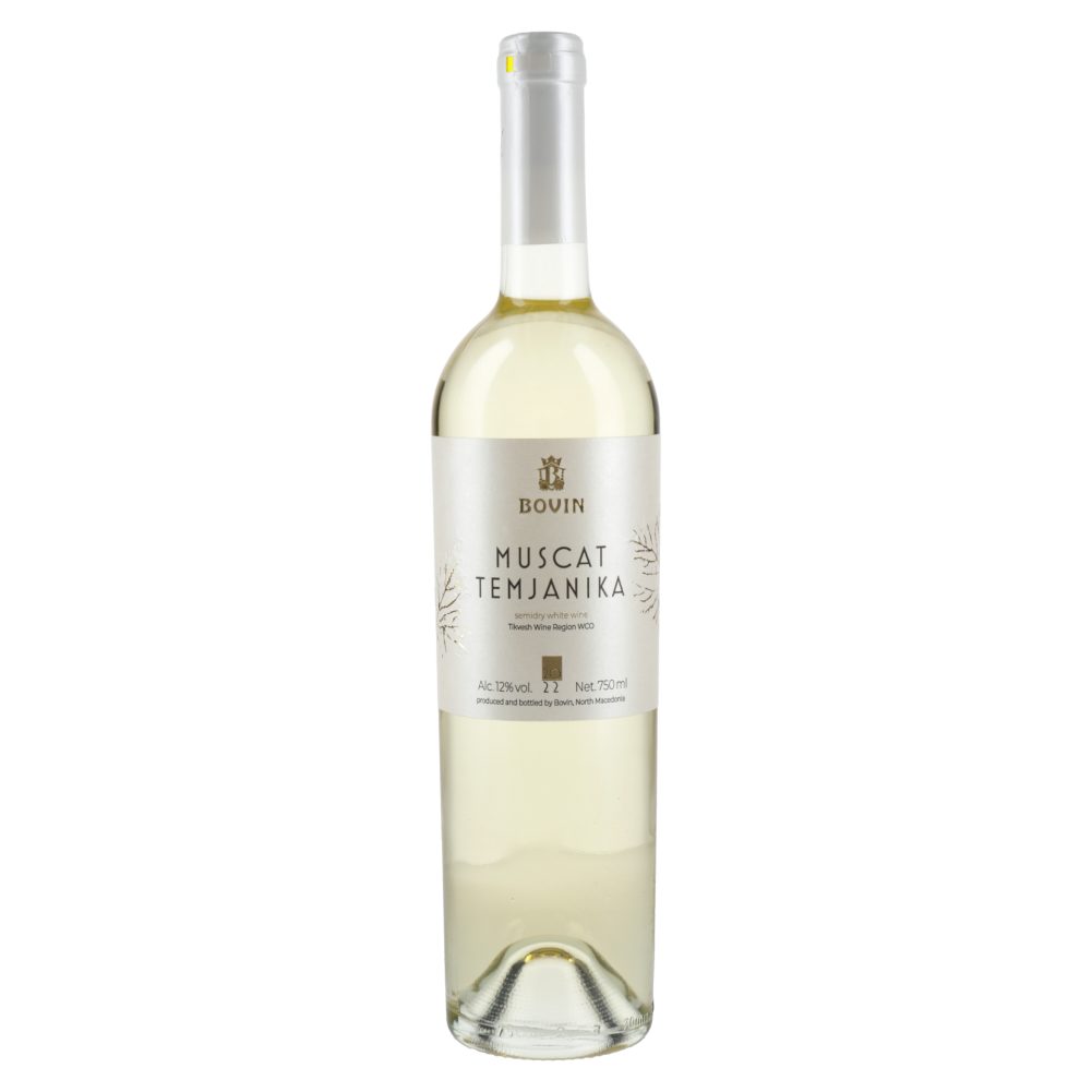 BELO VINO MUŠKAT TEMJANIKA, BOVIN, 0,75L