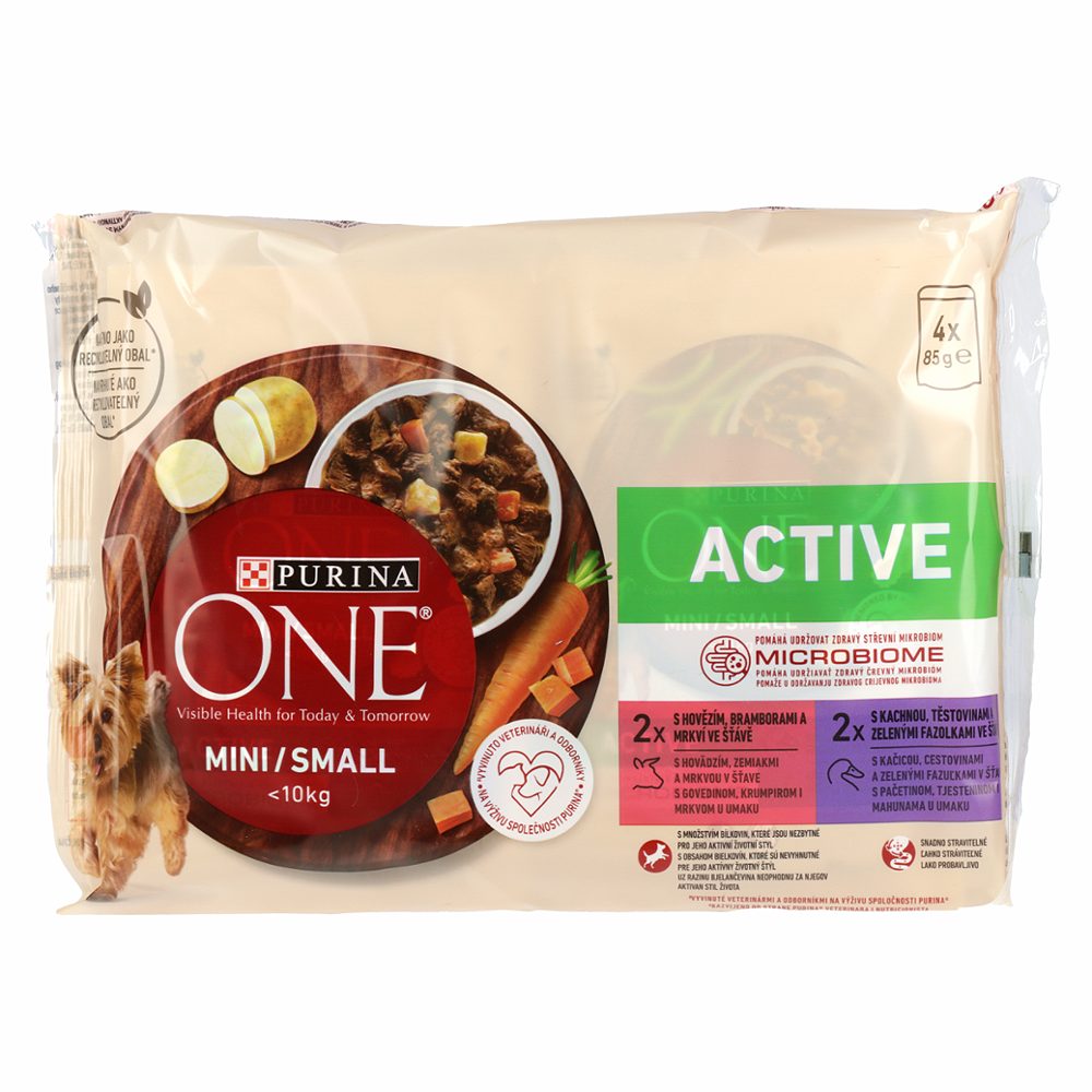 mokra hrana za pse mini active