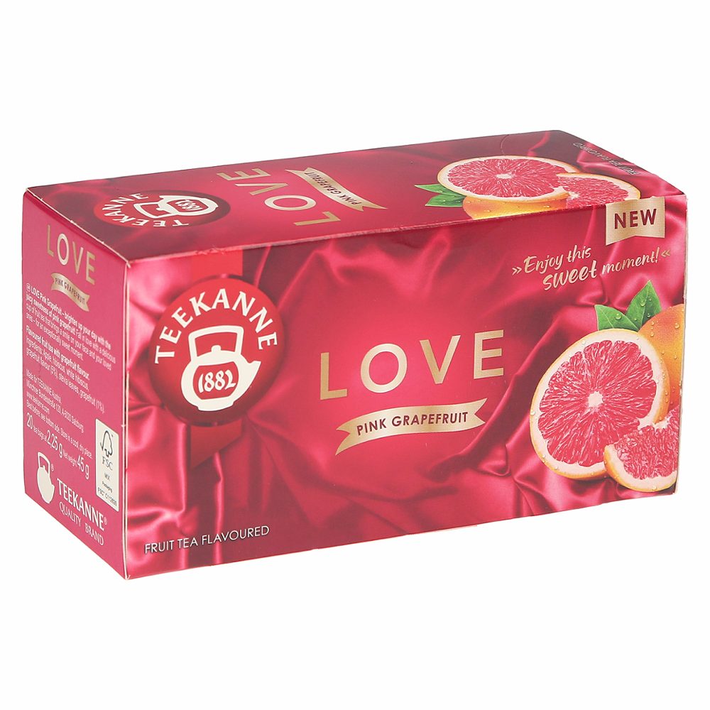 sadni čaj z okusom grenivke pink grapefruit love