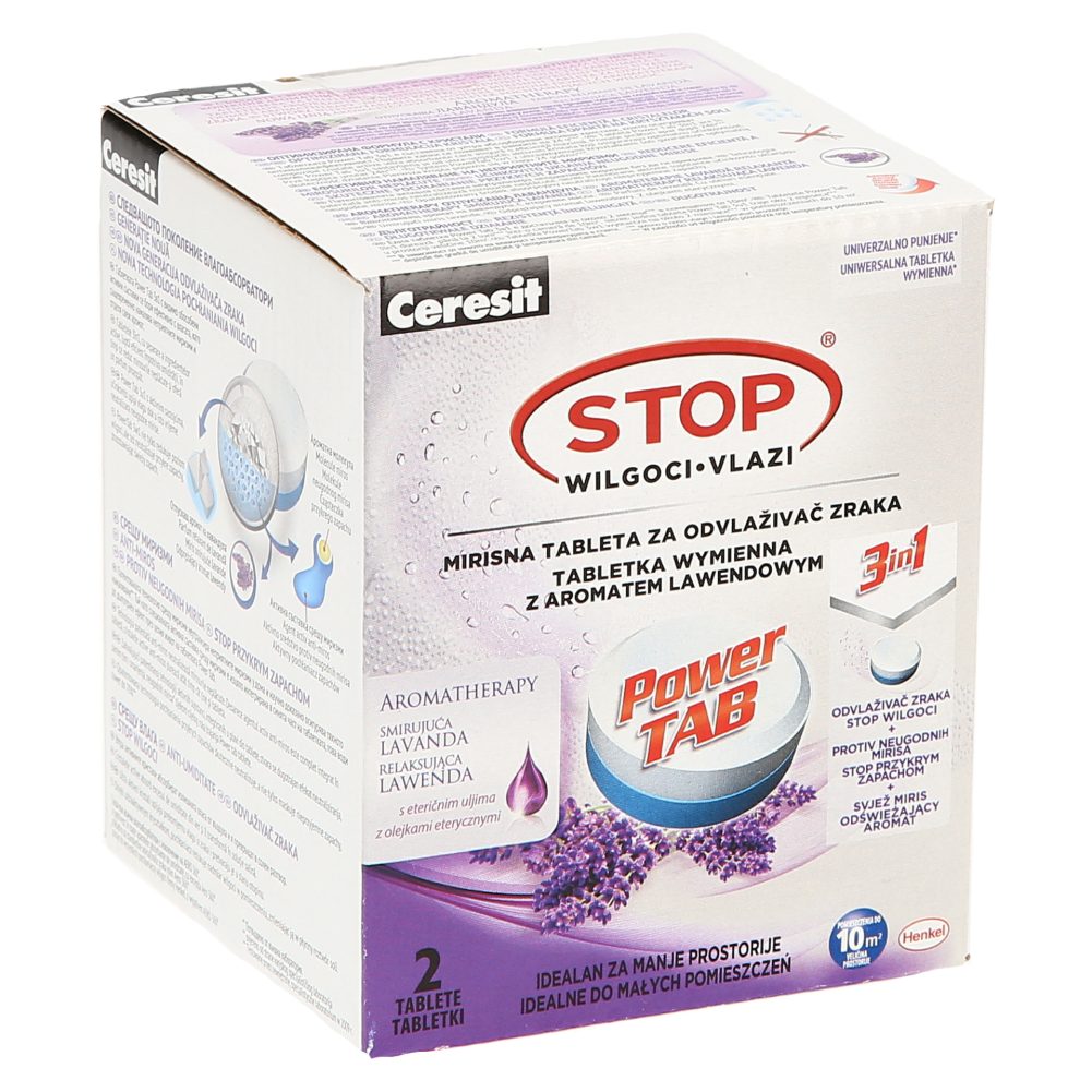 ODSTRANJEVALEC VLAGE SIVKA, CERESIT, 2X300G, POLNILO