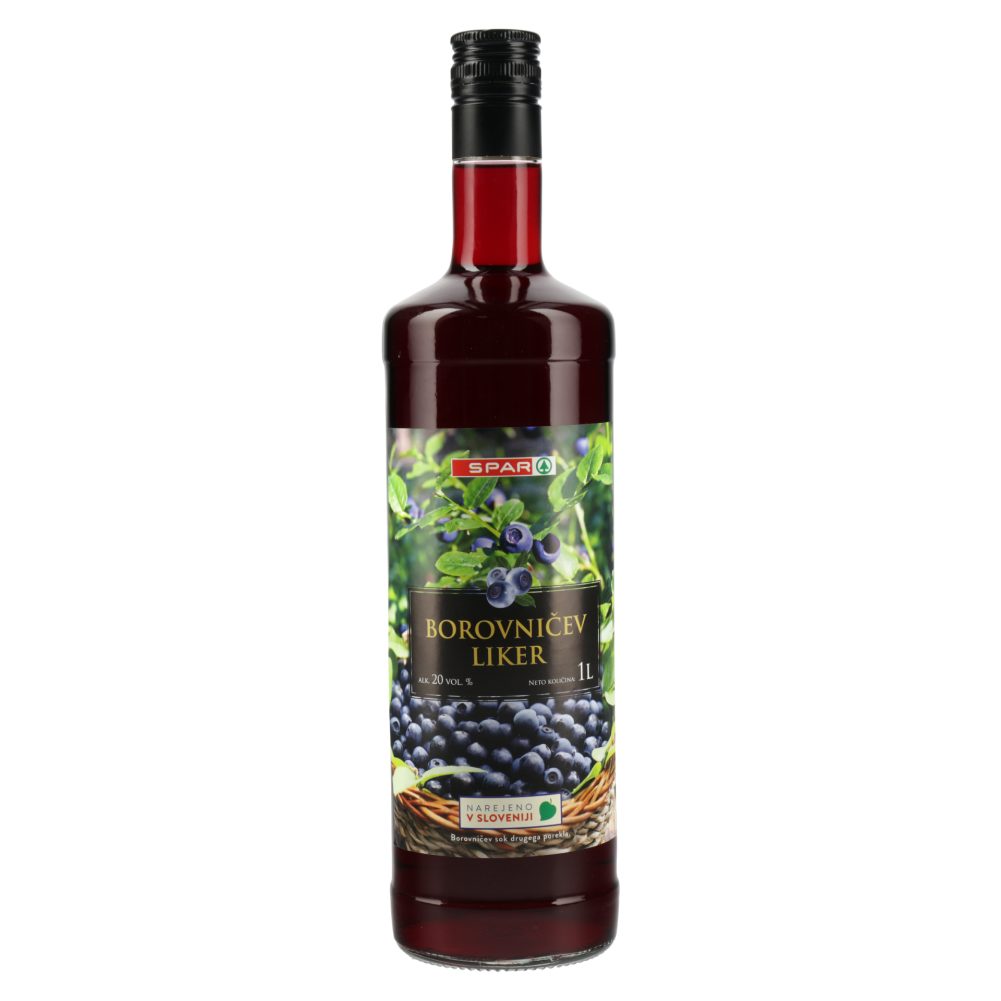 BOROVNIČEV LIKER, SPAR, 1L