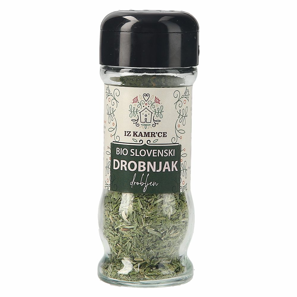 bio slovenski drobnjak, drobljen, iz kamr´ce, 12g
