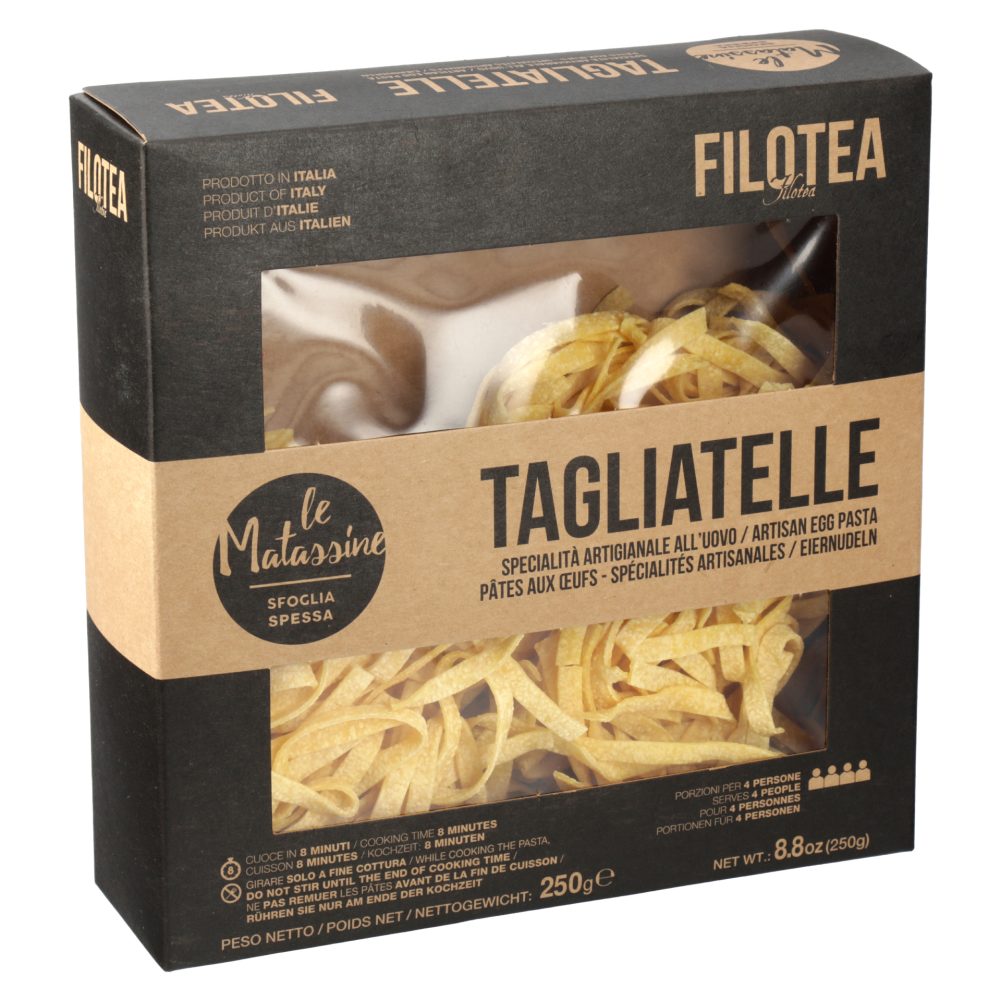 Sušene jajčne testenine, Tagliatelle, Filotea, 250 g