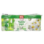 Slika produkta TOALETNI PAPIR 3-SLOJNI, VONJ KAMILICE, S-BUDGET, 150 LIST., 10/1