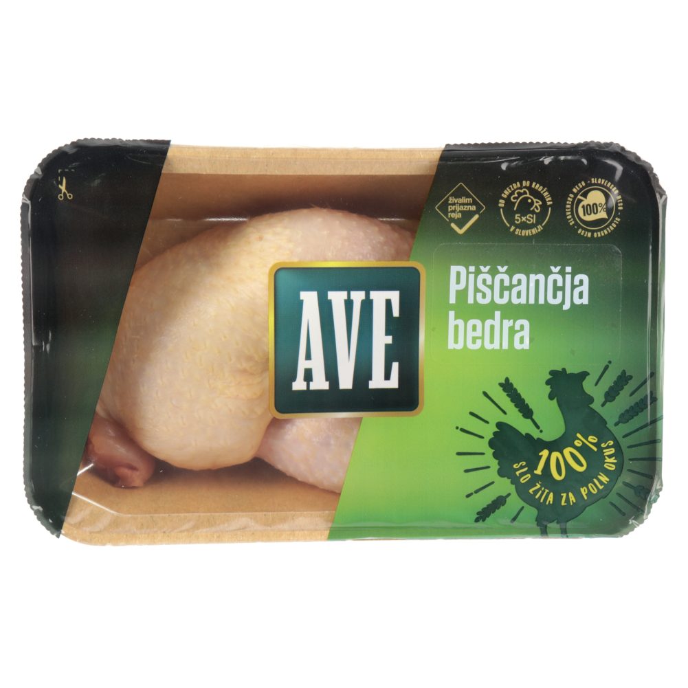 DOMAČA PREMIUM PIŠČANČJA BEDRA, RAZRED A, 5SI, AVE PANVITA, 500G