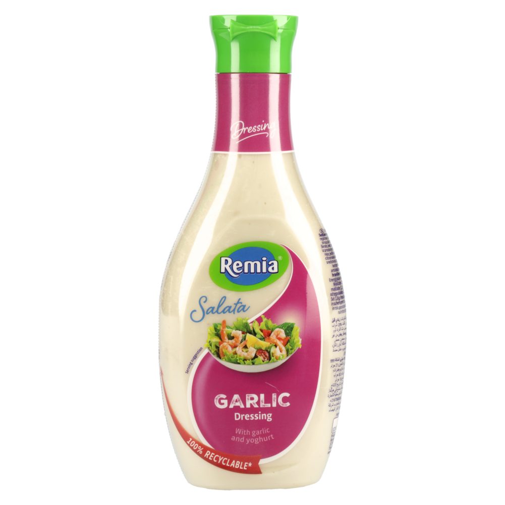 PRELIV SOLATNI S ČESNOM, REMIA, 450G