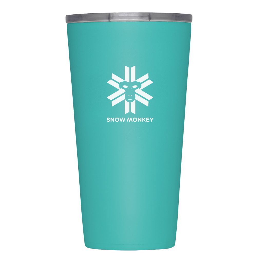 TERMO LONČEK ENJOYER, ZELEN, SNOW MONKEY, 0,47L