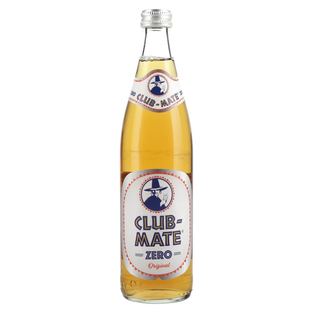 NAPITEK NA OSNOVI MATE ČAJA, ORIGINAL ZERO, GAZIRANO, CLUB-MATE, 0,5L